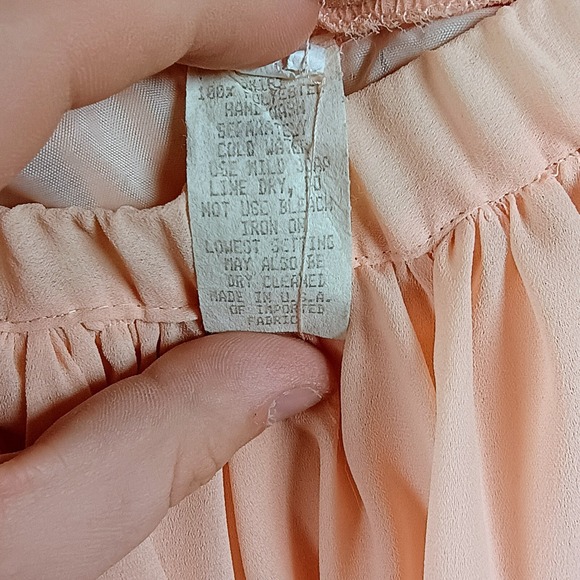 Dominique Skirt Suit Womens 14 Floral Business 2 Piece Made in USA Shoulder Pads - Picture 13 of 16